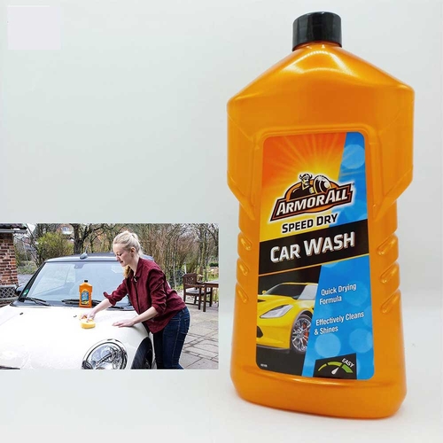 Armor All Car Wash Shampoo 1L – pH-Balanced Cleaner & Shine, Made in USA