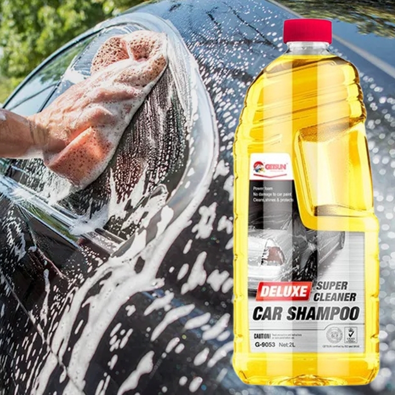 Getsun Deluxe Car & Bike Wash Shampoo – High Foam Cleaning Liquid (1L) Lemon Fragrance