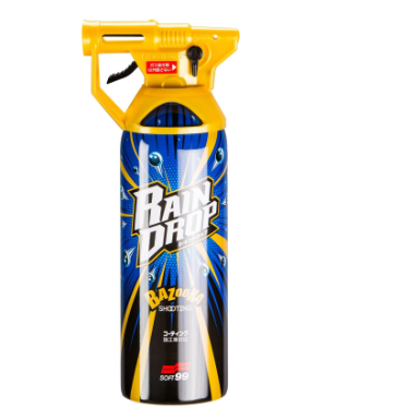 Soft99 Rain Drop Bazooka Coating - Quick Hydrophobic Spray for Instant Water Repellency