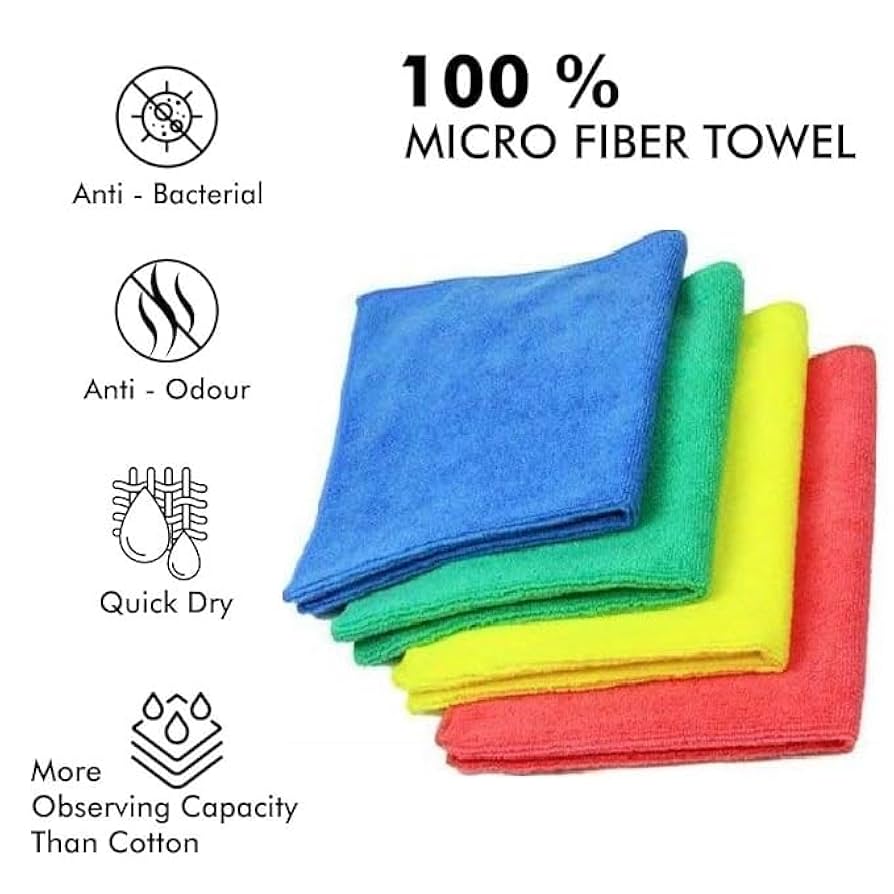 Car Cleaning Towel 3pcs 40x40cm