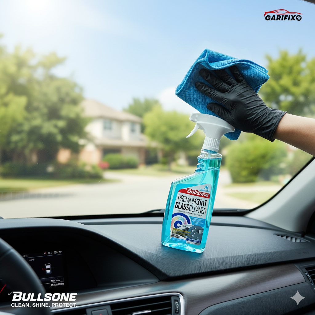 Bullsone Glass Cleaner – 550ml (Made in Korea)
