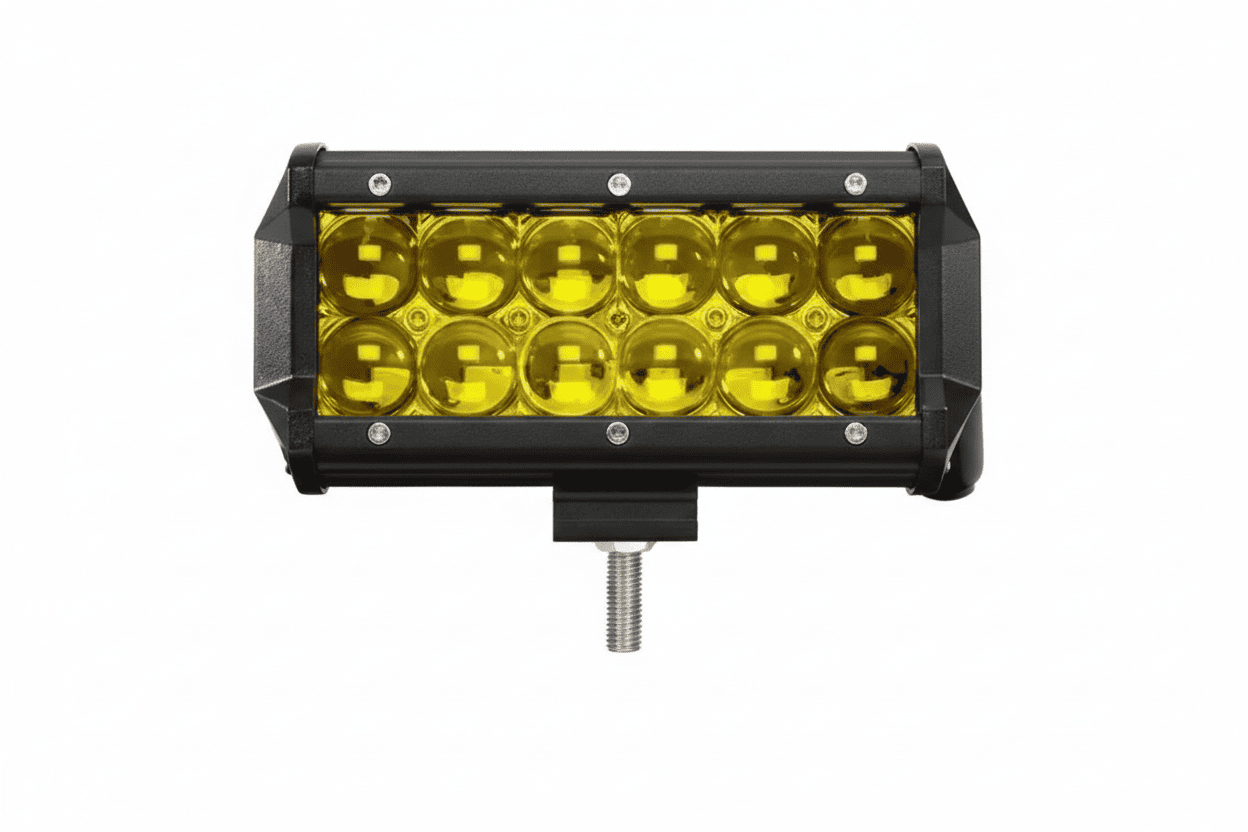 36W 12 SMD LED Fog Lights – Yellow (1 Pair)