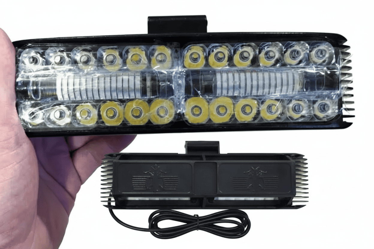 2PCS 65W 24 LED High Brightness Car Fog Lights – Universal Vehicle Work Light