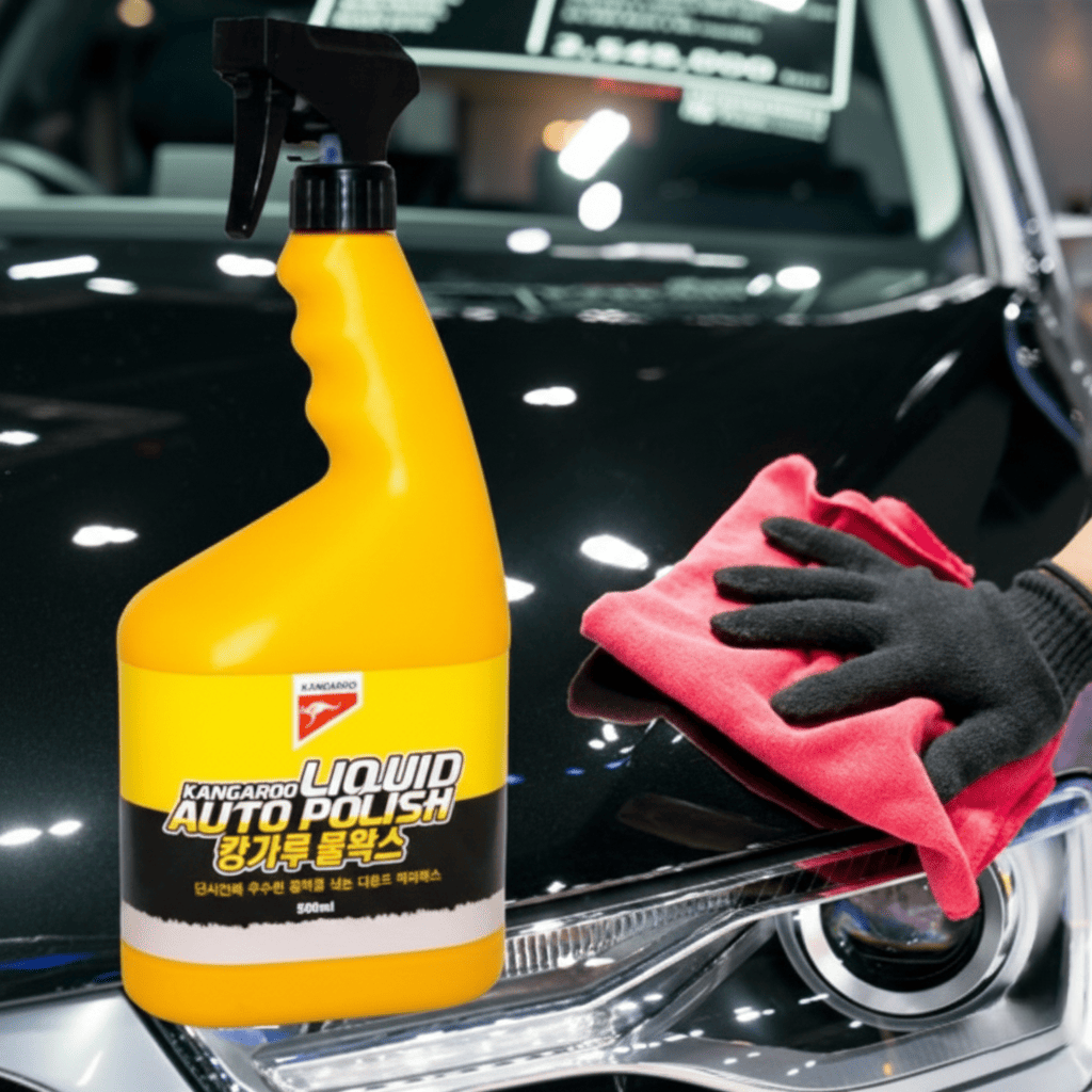 Kangaroo Liquid Auto Polish 900ml – High-Gloss Shine & Paint Protection